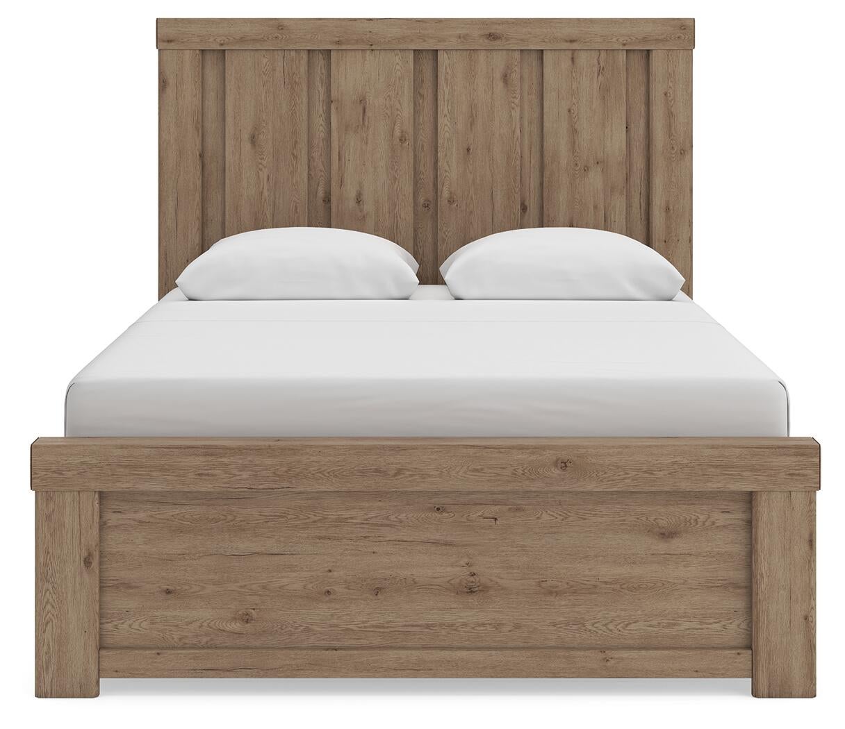 Garistyn Queen Panel Bed. Dresser, Mirror and Nightstand
