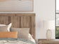 Garistyn Queen Panel Bed. Dresser, Mirror and Nightstand