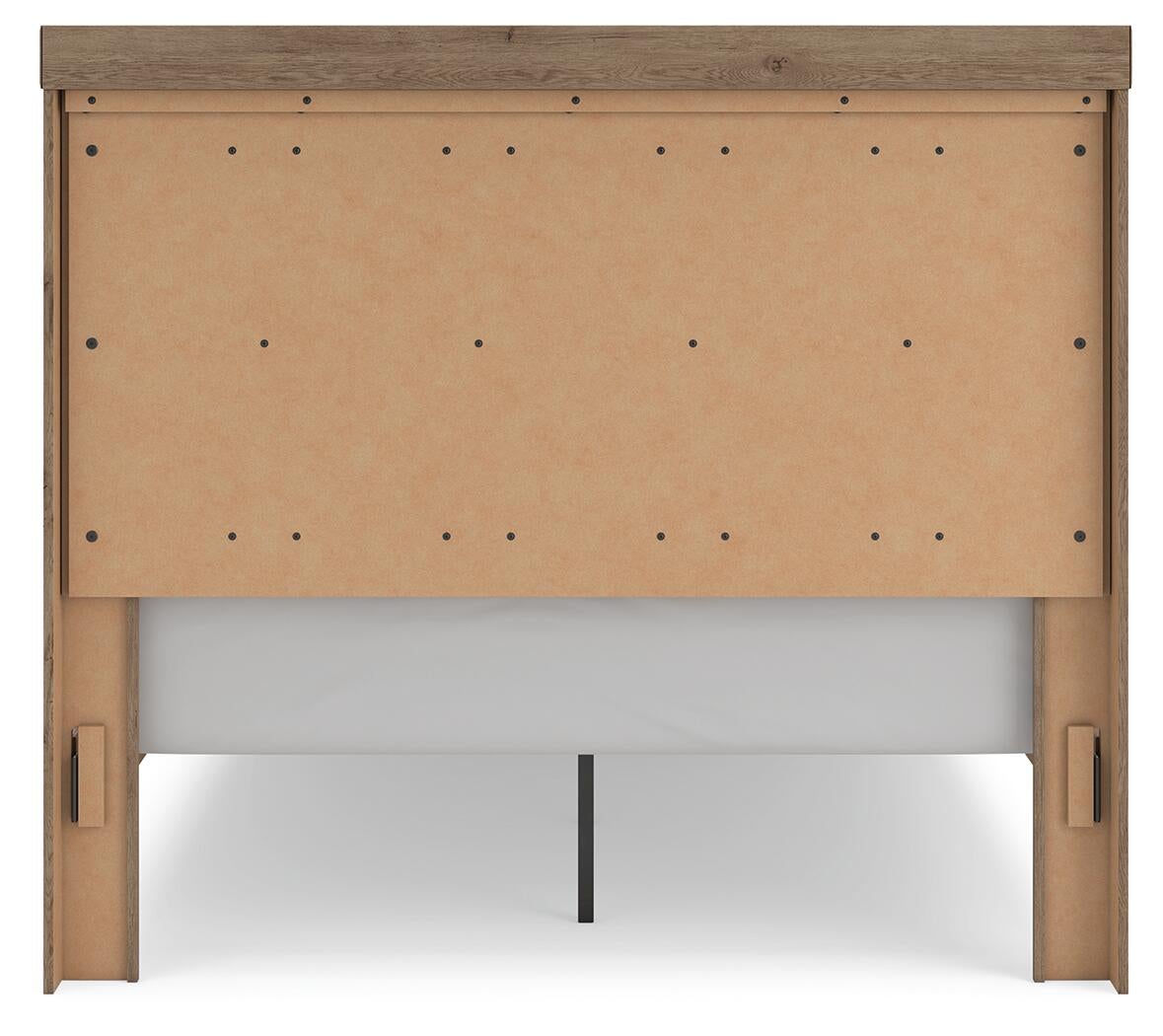 Garistyn Queen Panel Storage Bed. Dresser, Mirror and Nightstand