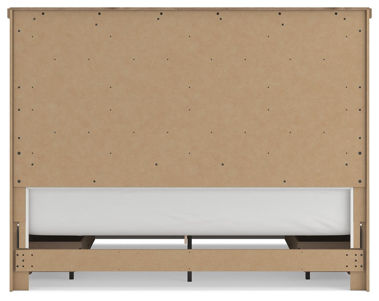 Savonport King Panel Bed with Storage. Dresser, Mirror and Nightstand