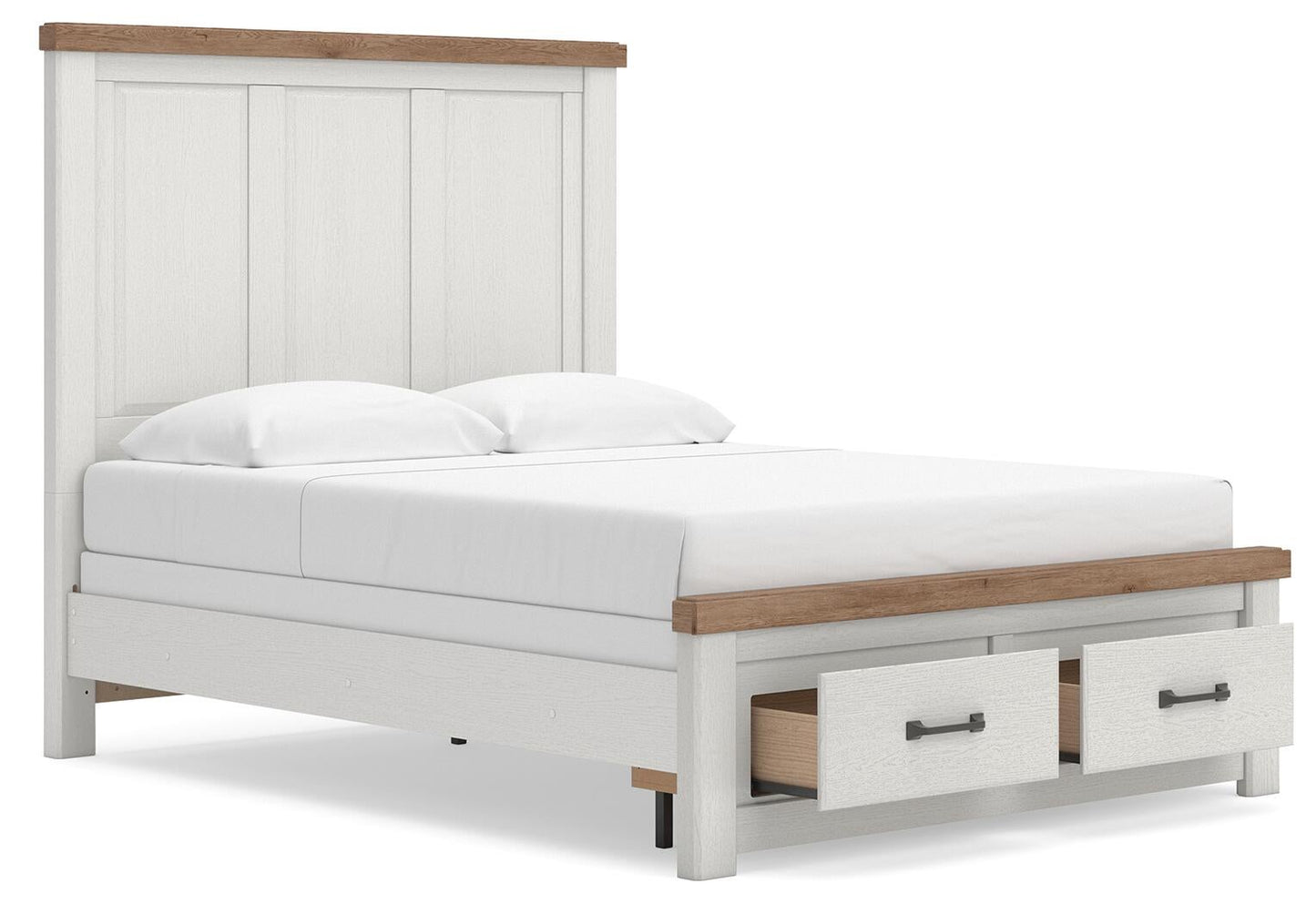 Savonport Queen Panel Storage Bed, Dresser and Mirror