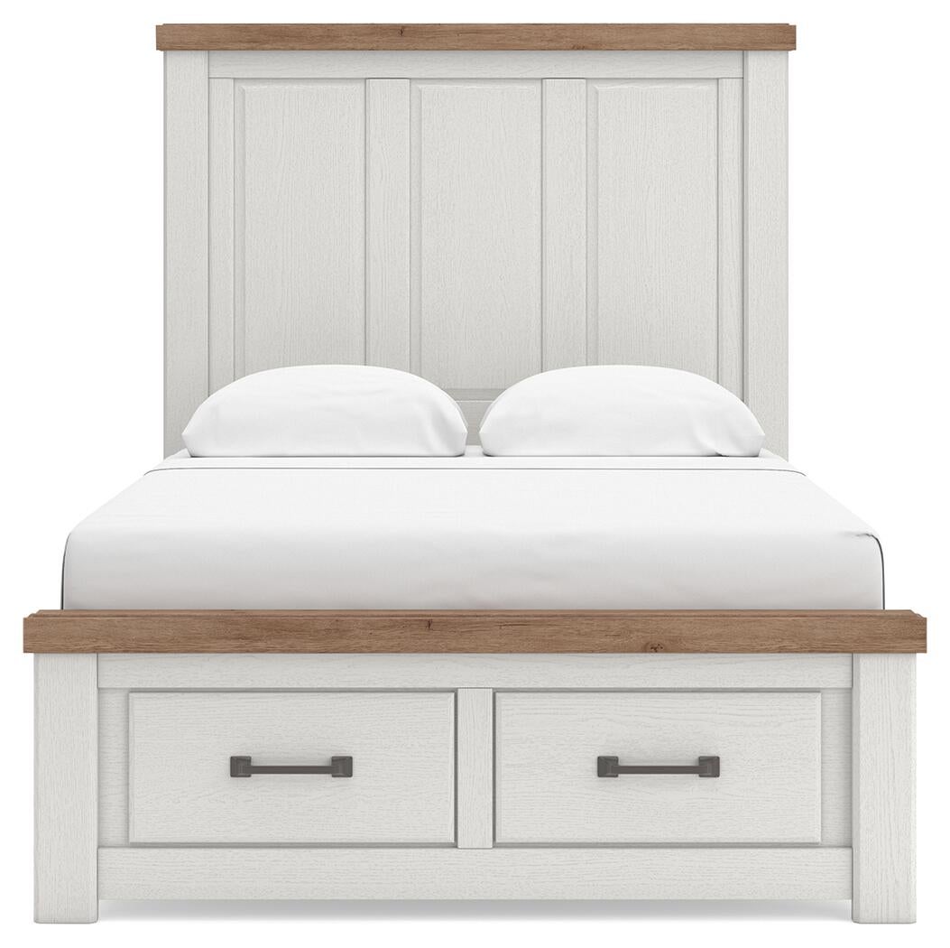 Savonport Full Panel Storage Bed, Dresser, Mirror, Chest and Nightstand