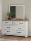Savonport Full Panel Storage Bed. Dresser, Mirror and Nightstand