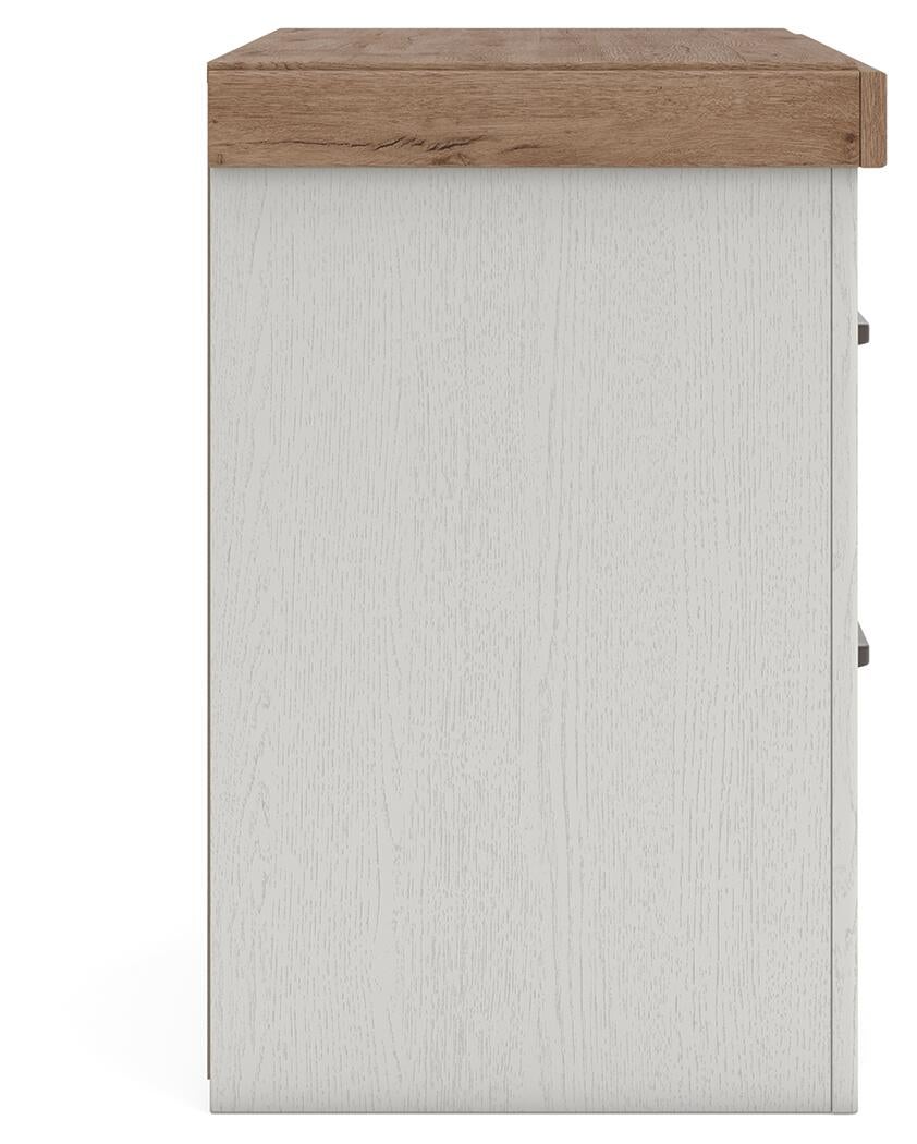 Savonport Full Panel Storage Bed. Dresser, Mirror and Nightstand