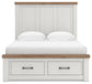 Savonport King Panel Storage Bed, Dresser and Mirror