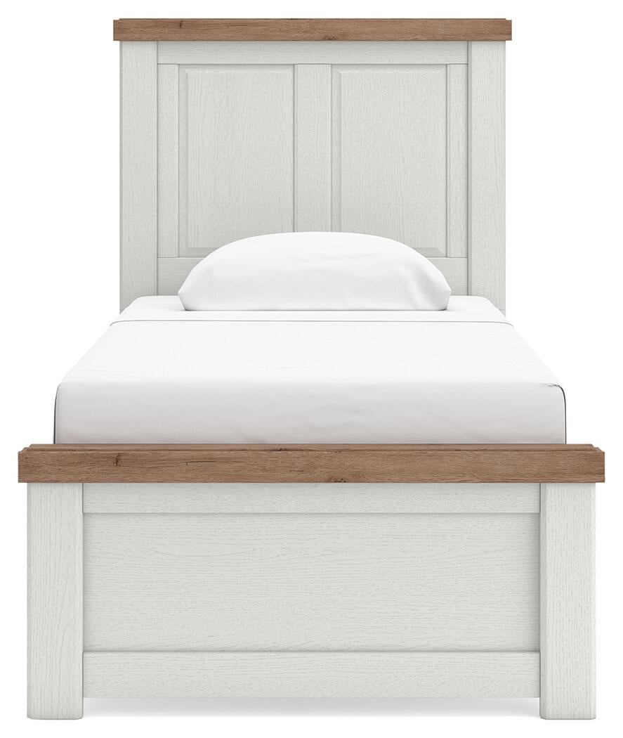 Savonport Twin Panel Bed, Dresser, Mirror, Chest and Nightstand