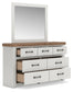 Savonport Full Panel Bed, Dresser and Mirror