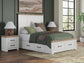 Savonport King Panel Storage Bed, Dresser, Mirror, Chest and Nightstand