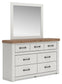 Savonport King Panel Bed with Storage, Dresser, Mirror, Chest and Nightstand