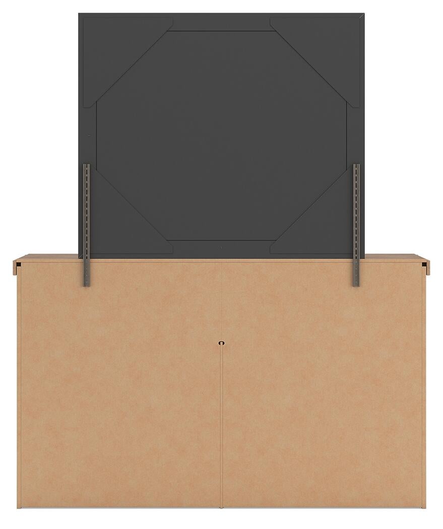 Savonport Twin Panel Bed, Dresser and Mirror