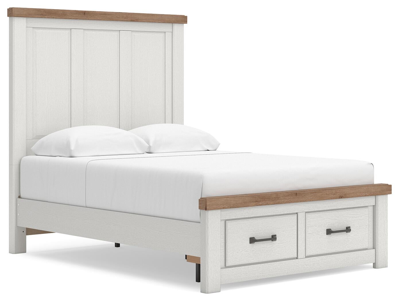 Savonport Full Panel Storage Bed, Dresser and Mirror
