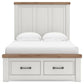 Savonport Full Panel Storage Bed, Dresser and Mirror